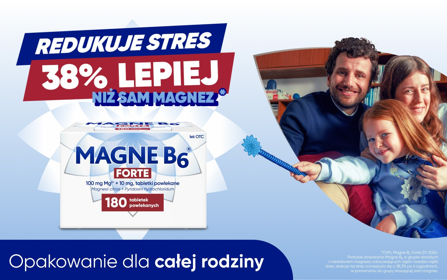 Magne B6 Forte opakowanie 180 tabletek dostępne w aptece Olmed